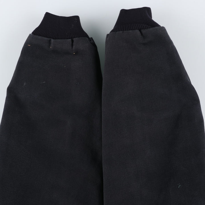 Carhartt Active Jacket, Padded Duck Full-Zip Hoodie, Men's Size L cotton black type Vintage Second Hand