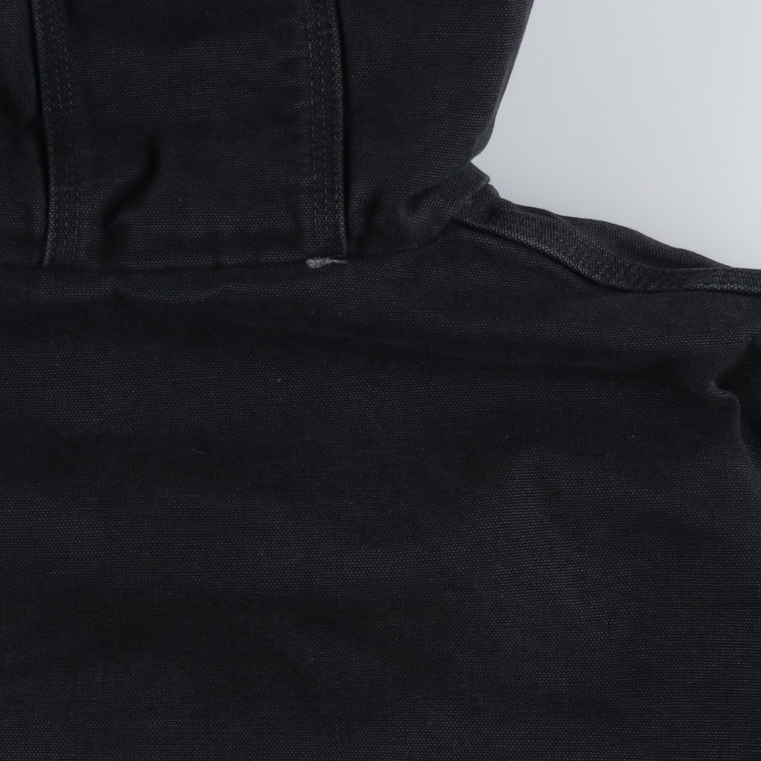 Carhartt Active Jacket, Padded Duck Full-Zip Hoodie, Men's Size L cotton black type Vintage Second Hand