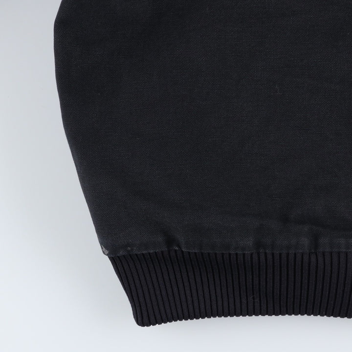 Carhartt Active Jacket, Padded Duck Full-Zip Hoodie, Men's Size L cotton black type Vintage Second Hand