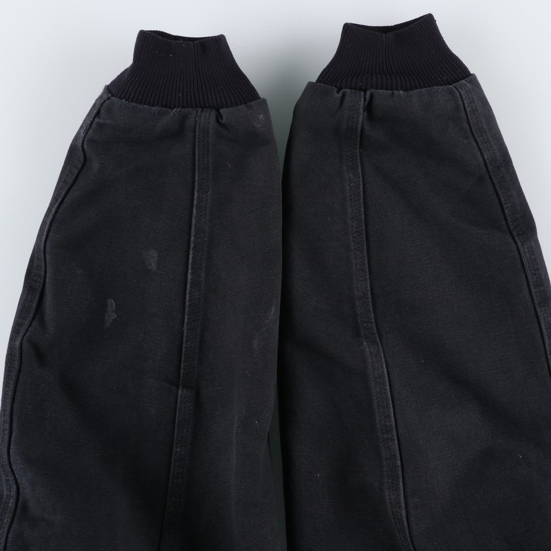 Carhartt Active Jacket, Padded Duck Full-Zip Hoodie, Men's Size L cotton black type Vintage Second Hand