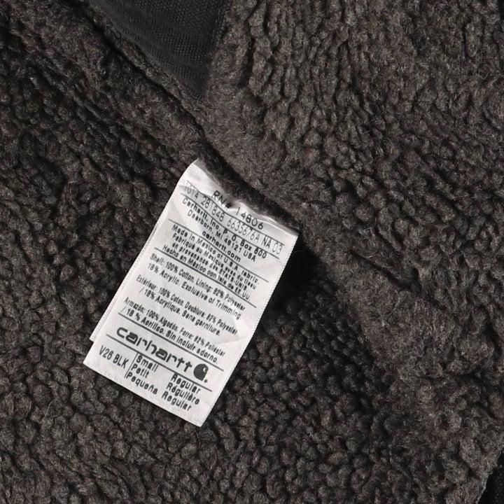 Carhartt Duck Vest, Men's S Size cotton gray type Vintage Second Hand