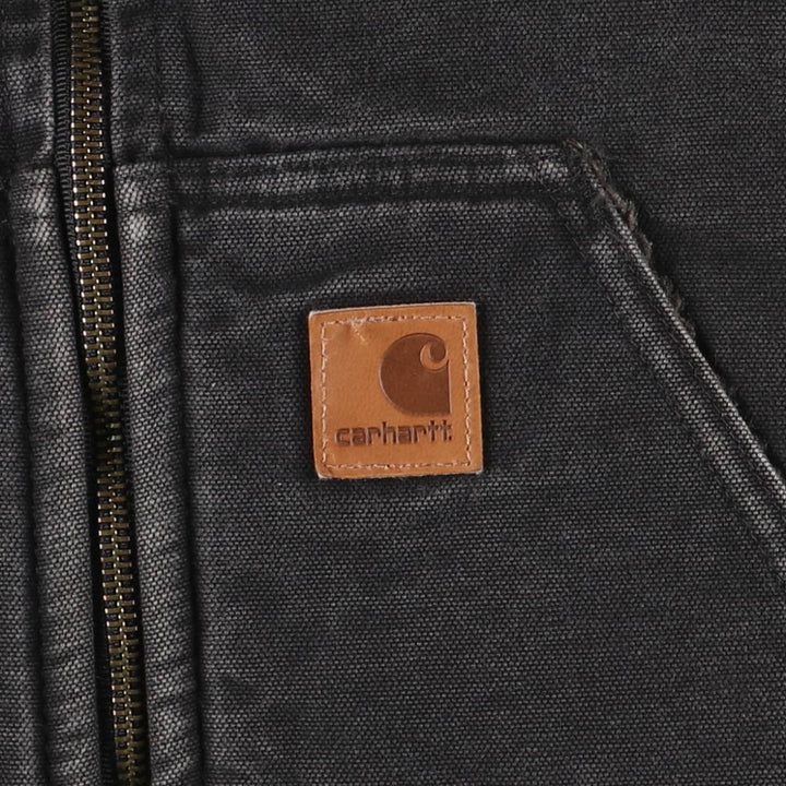 Carhartt Duck Vest, Men's S Size cotton gray type Vintage Second Hand