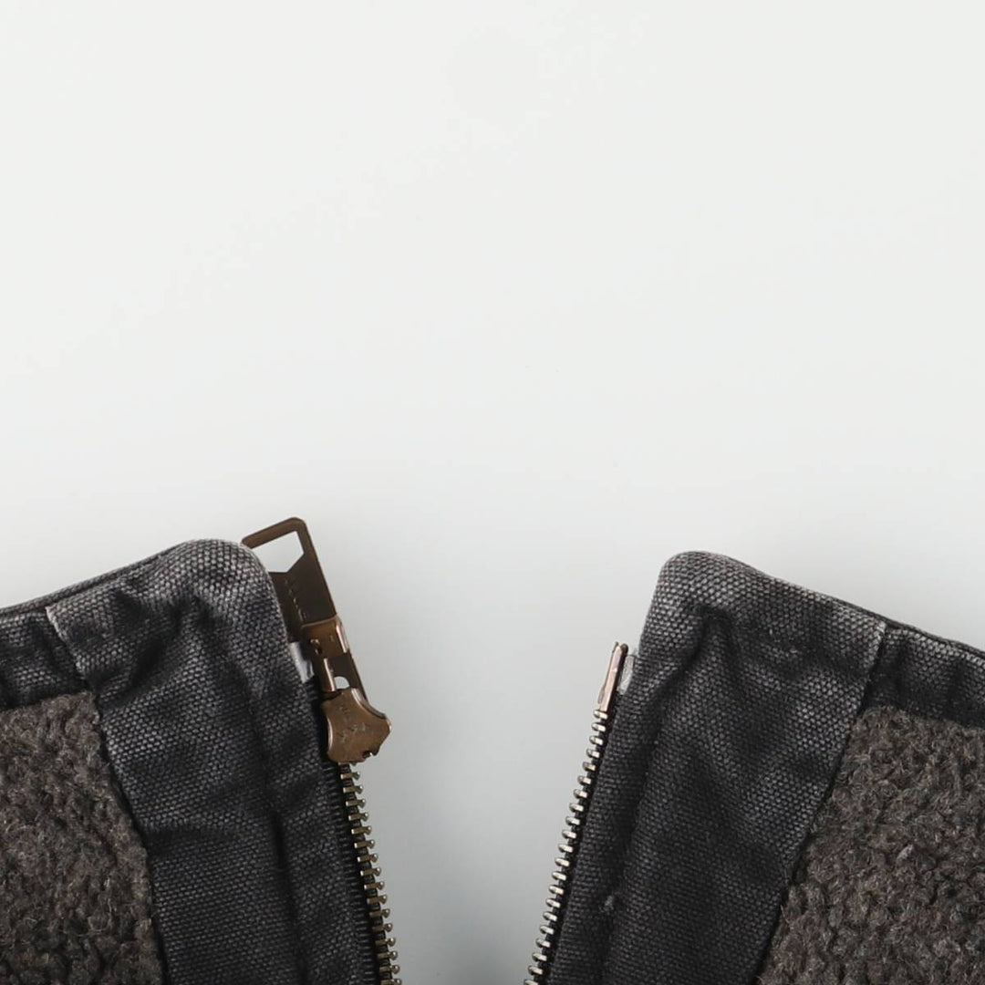 Carhartt Duck Vest, Men's S Size cotton gray type Vintage Second Hand