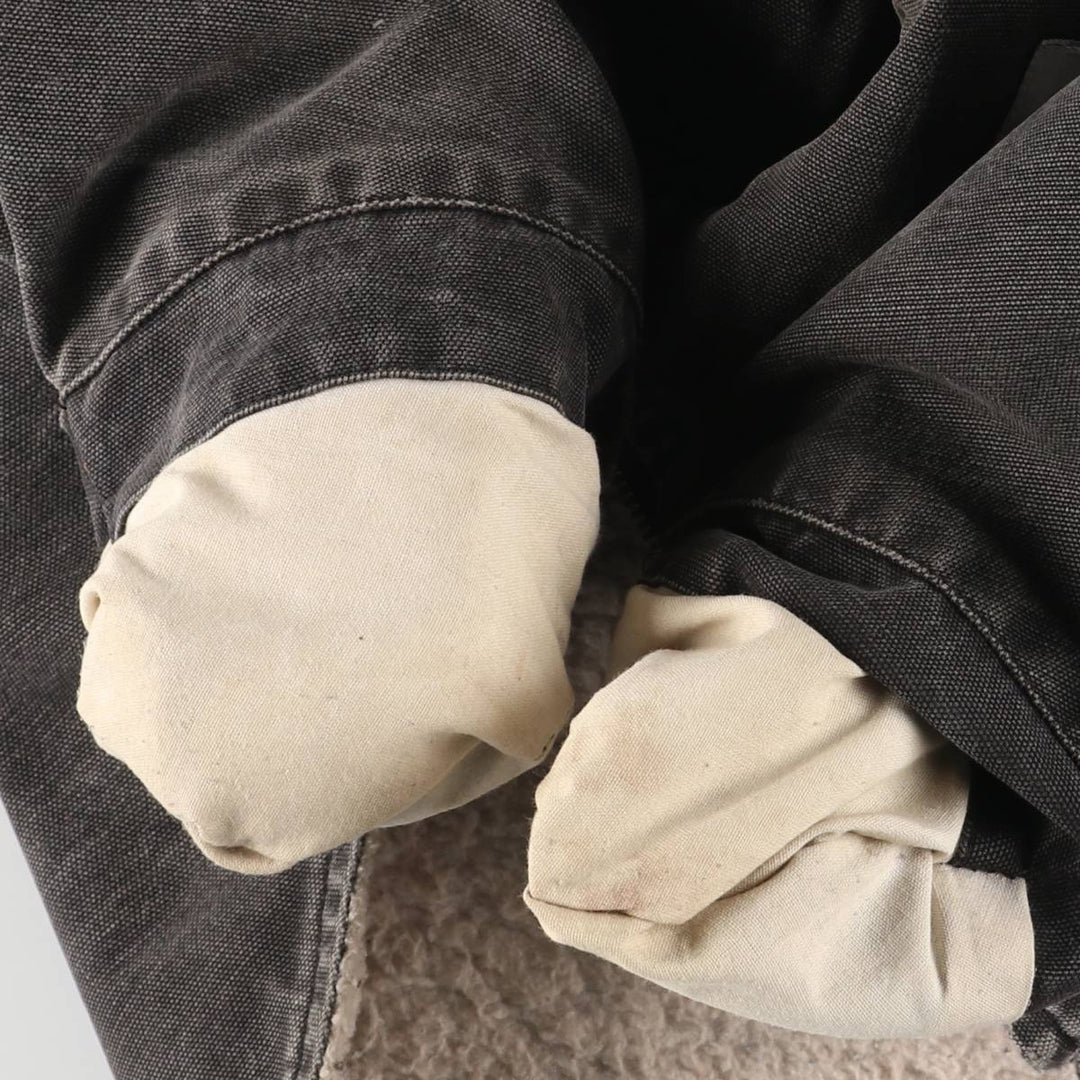 90'S Carhartt Duck Vest, Men's Size L, Vintage cotton black type Vintage Second Hand