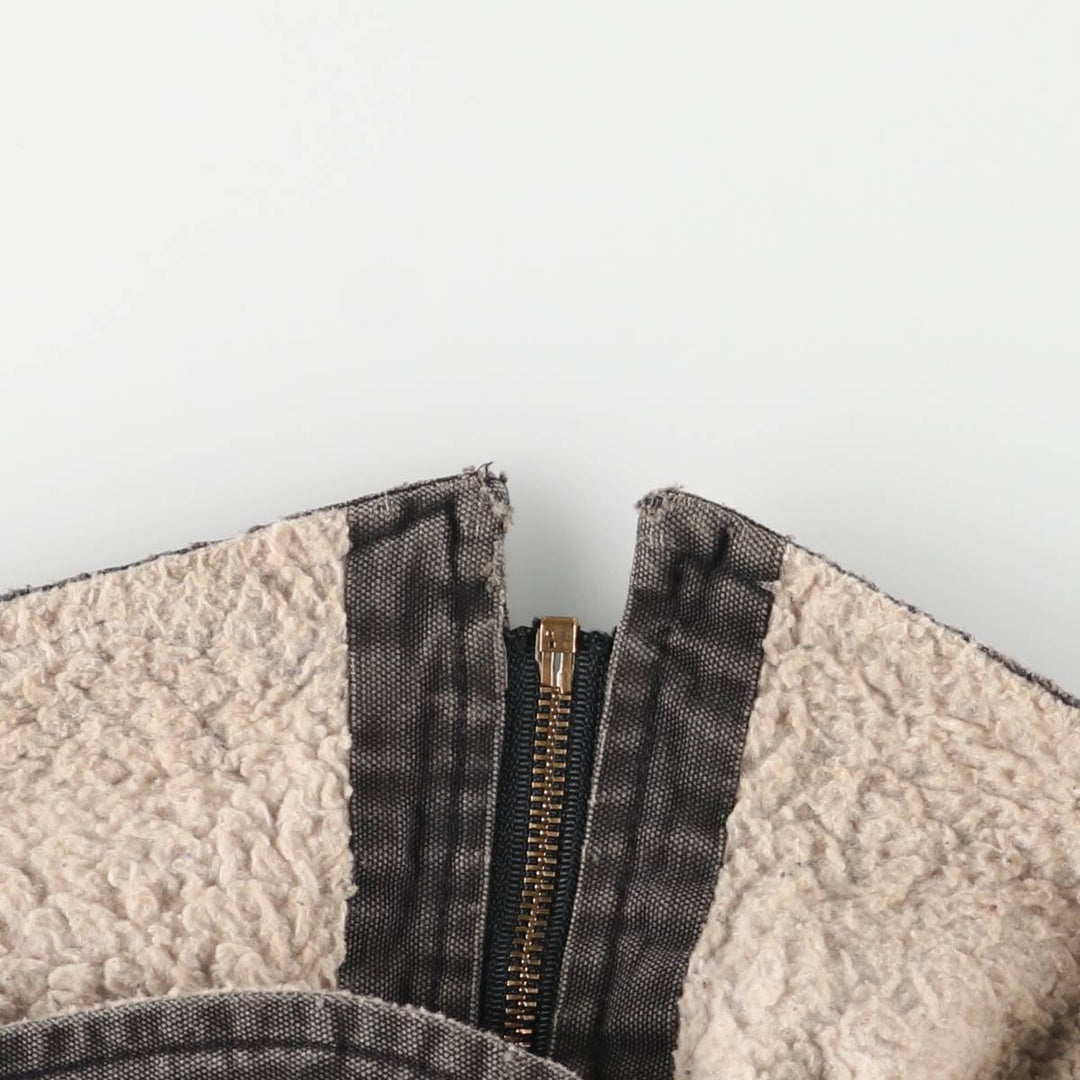 90'S Carhartt Duck Vest, Men's Size L, Vintage cotton black type Vintage Second Hand