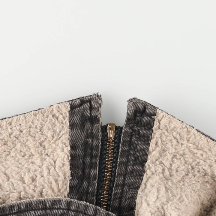 90'S Carhartt Duck Vest, Men's Size L, Vintage cotton black type Vintage Second Hand