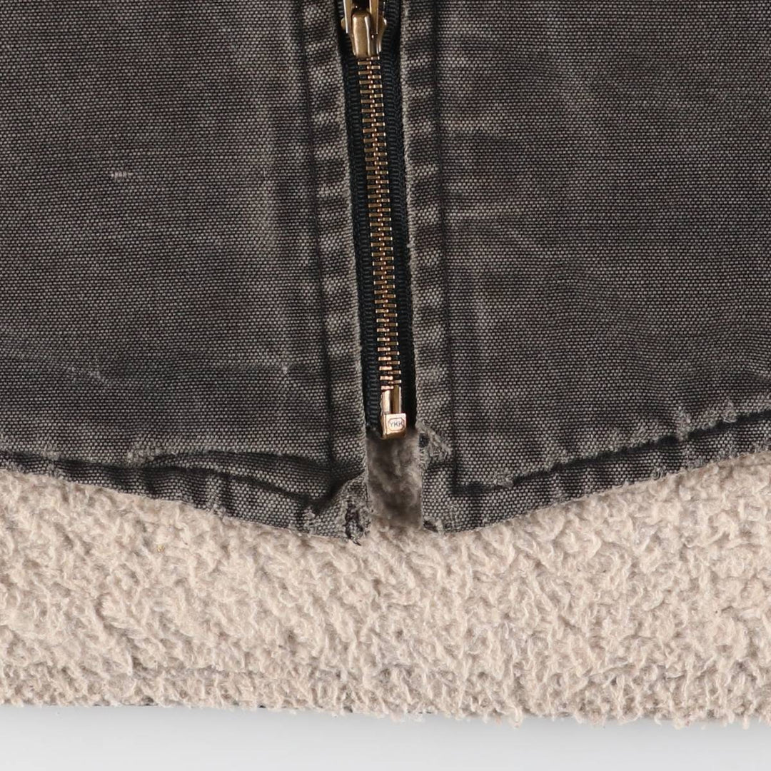 90'S Carhartt Duck Vest, Men's Size L, Vintage cotton black type Vintage Second Hand