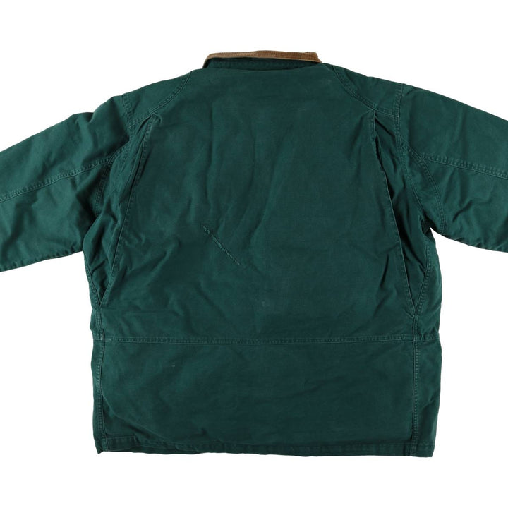 Eddie Bauer Goose Down Hunting Jacket, Men's Size L cotton Green type dark green Vintage Second Hand