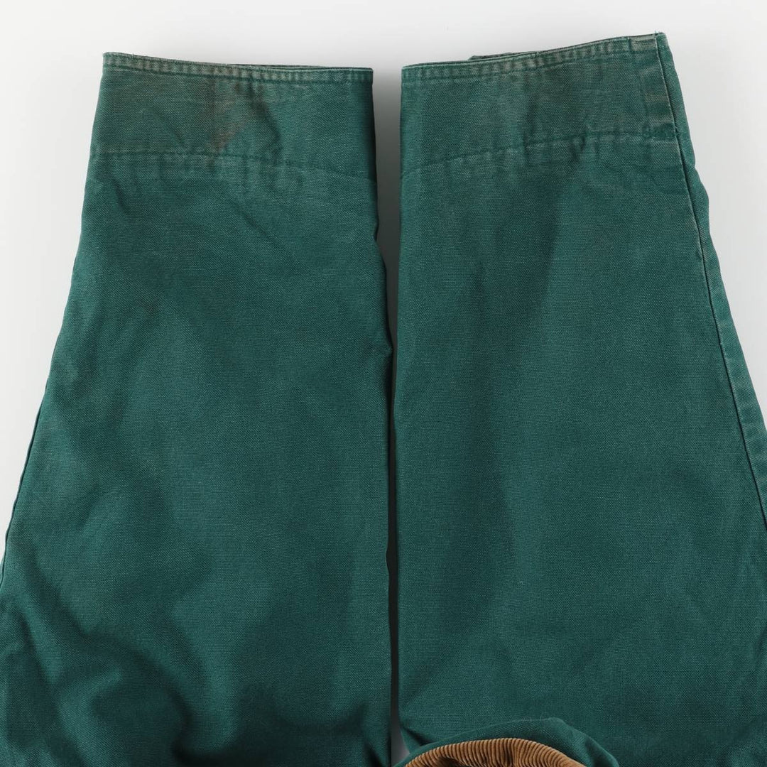 Eddie Bauer Goose Down Hunting Jacket, Men's Size L cotton Green type dark green Vintage Second Hand