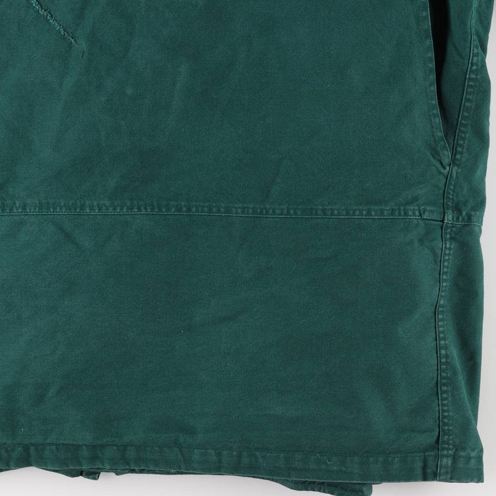 Eddie Bauer Goose Down Hunting Jacket, Men's Size L cotton Green type dark green Vintage Second Hand