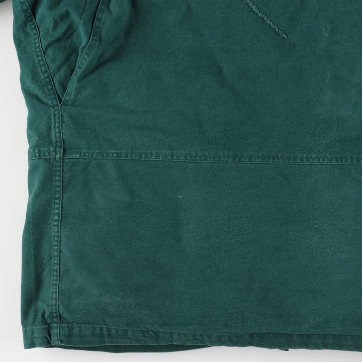 Eddie Bauer Goose Down Hunting Jacket, Men's Size L cotton Green type dark green Vintage Second Hand