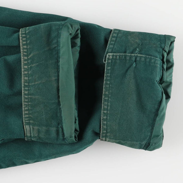 Eddie Bauer Goose Down Hunting Jacket, Men's Size L cotton Green type dark green Vintage Second Hand
