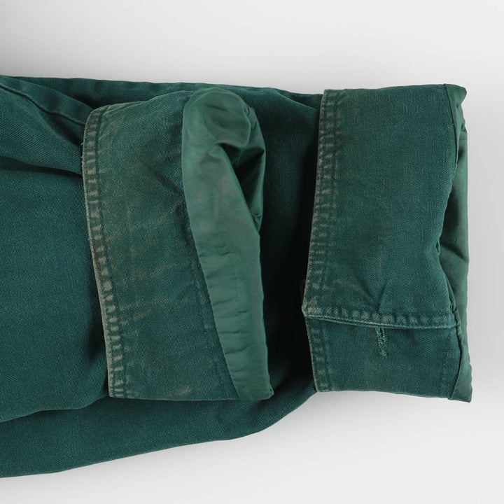 Eddie Bauer Goose Down Hunting Jacket, Men's Size L cotton Green type dark green Vintage Second Hand