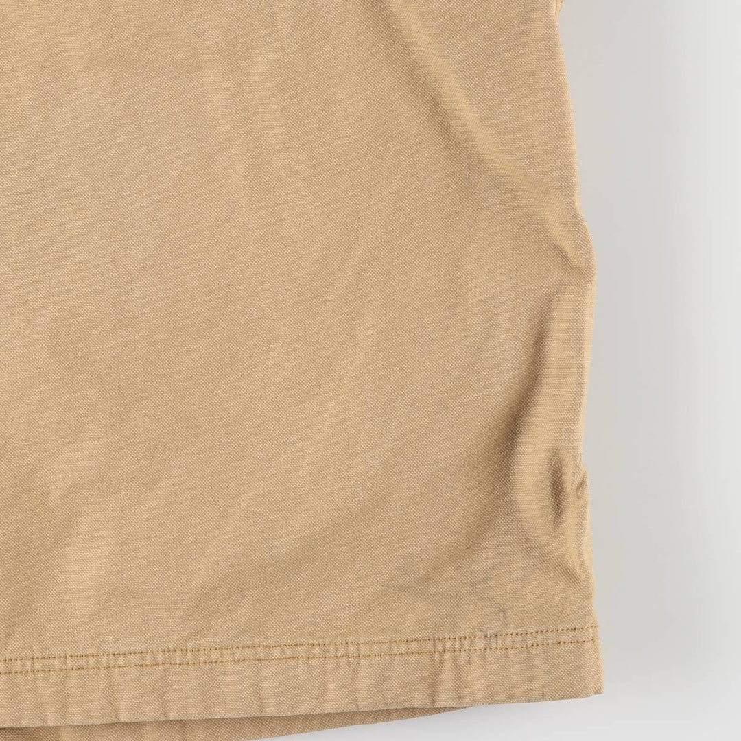 90s-00'S LLBean Duck Hunting Jacket, Men's Size L cotton Beige type Vintage Second Hand