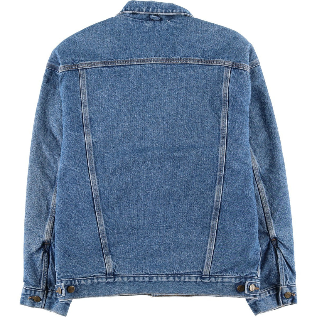 Vintage 80s-90'S Carhartt denim jacket, made in the USA, size M, men's cotton blue type Vintage Second Hand