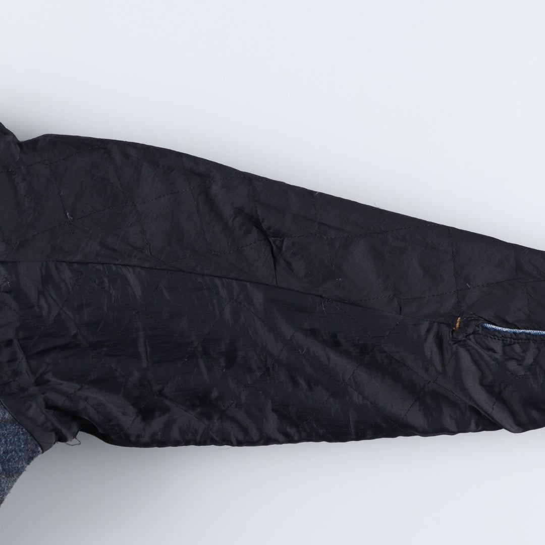 Vintage 80s-90'S Carhartt denim jacket, made in the USA, size M, men's cotton blue type Vintage Second Hand