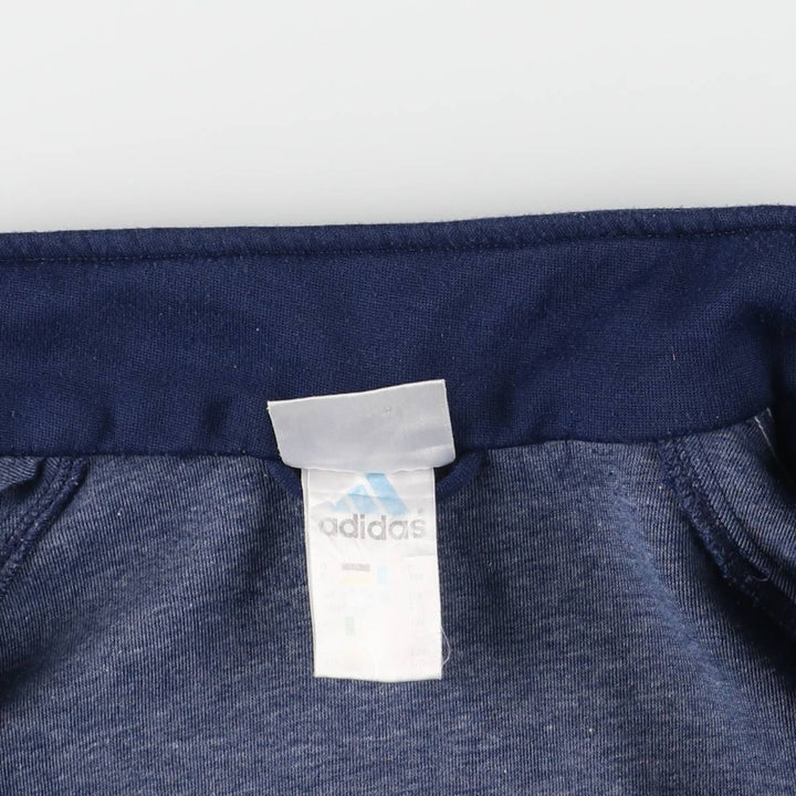 90'S Adidas Jersey Track Jacket Men's L Size Vintage polyester navy blue type Vintage Second Hand