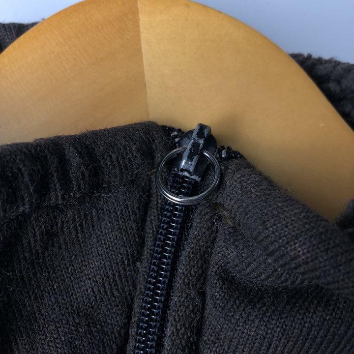 1990'S US Military Bear Jacket, Brown Pile Jacket, Military Fleece Jacket, Made in USA, Small, Men's Size S unclear brown type Vintage Second Hand