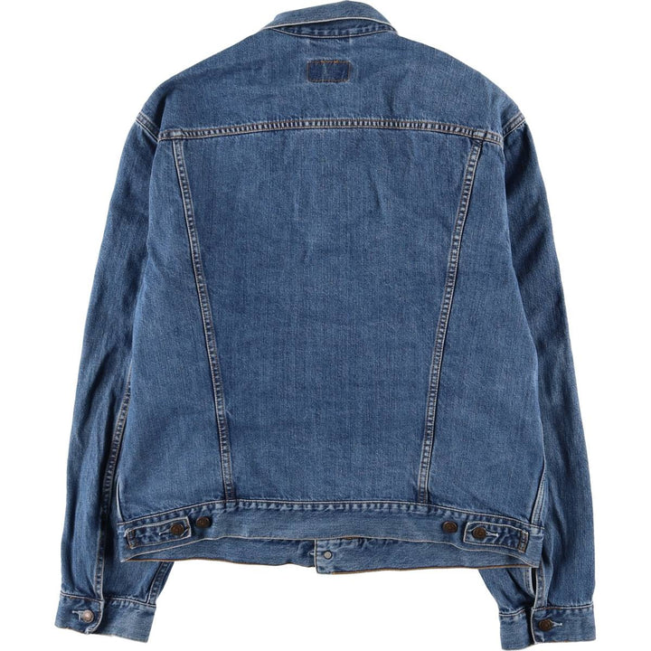 2000'S Levi's 70550-0414 Euro Model Denim Jacket, Men's Size XL cotton blue type Vintage Second Hand