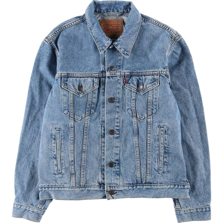 90'S Levi's 70503-0216 denim jacket, denim jacket, men's size M, vintage cotton blue type Vintage Second Hand