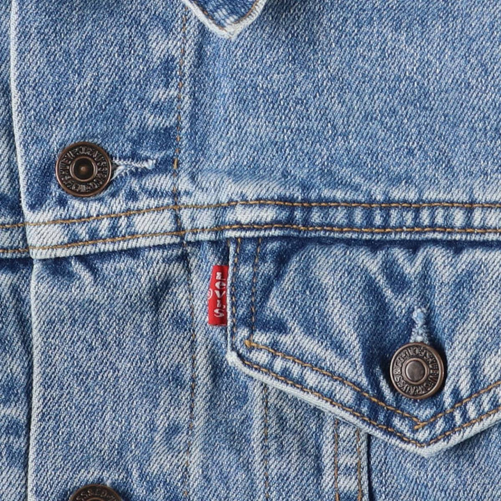 90'S Levi's 70503-0216 denim jacket, denim jacket, men's size M, vintage cotton blue type Vintage Second Hand