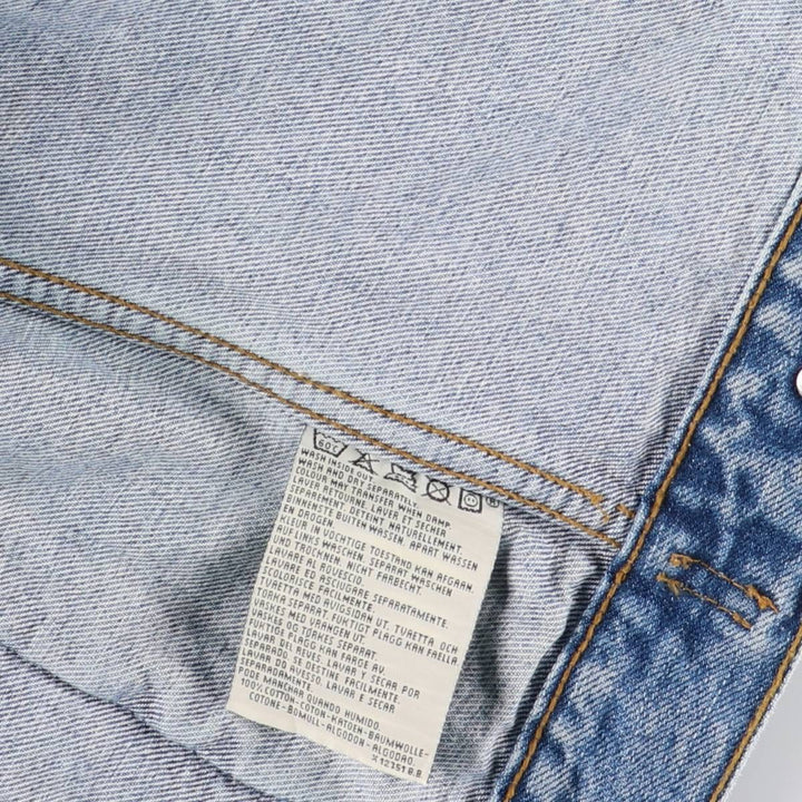 90'S Levi's 70503-0216 denim jacket, denim jacket, men's size M, vintage cotton blue type Vintage Second Hand