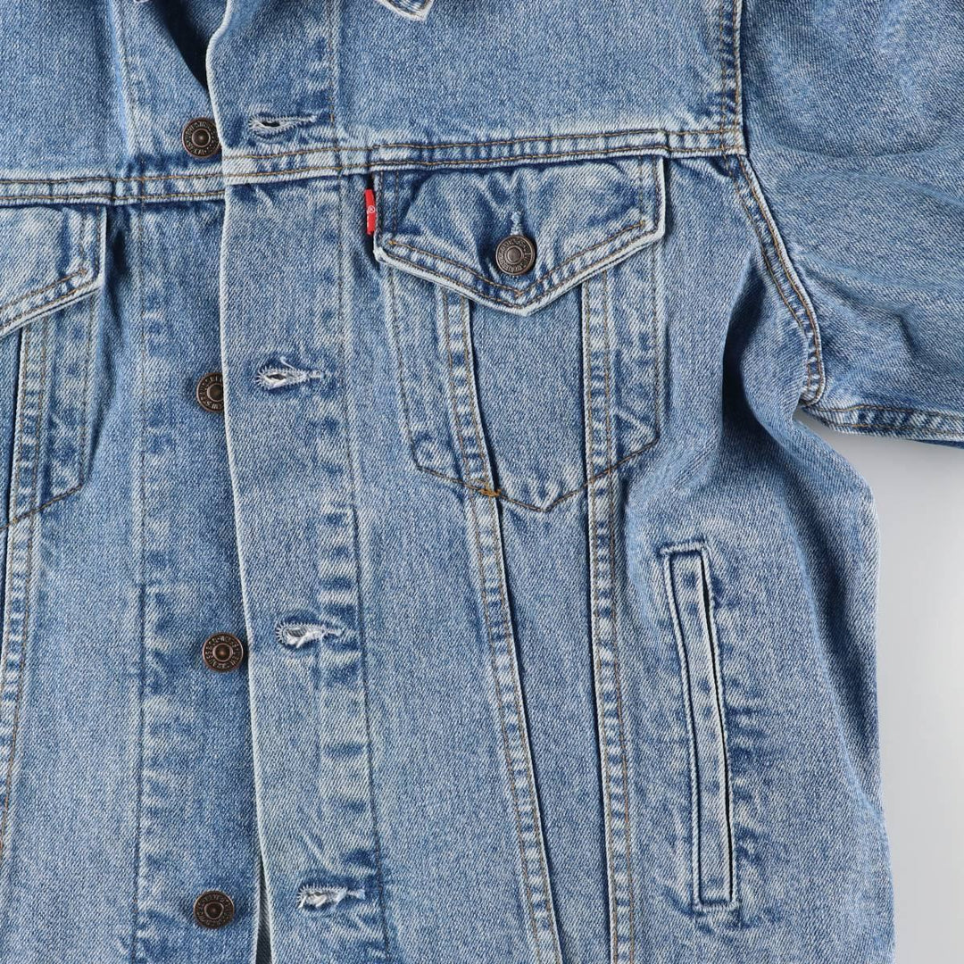 90'S Levi's 70503-0216 denim jacket, denim jacket, men's size M, vintage cotton blue type Vintage Second Hand