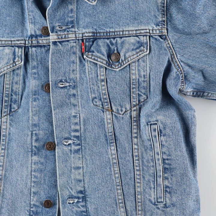 90'S Levi's 70503-0216 denim jacket, denim jacket, men's size M, vintage cotton blue type Vintage Second Hand