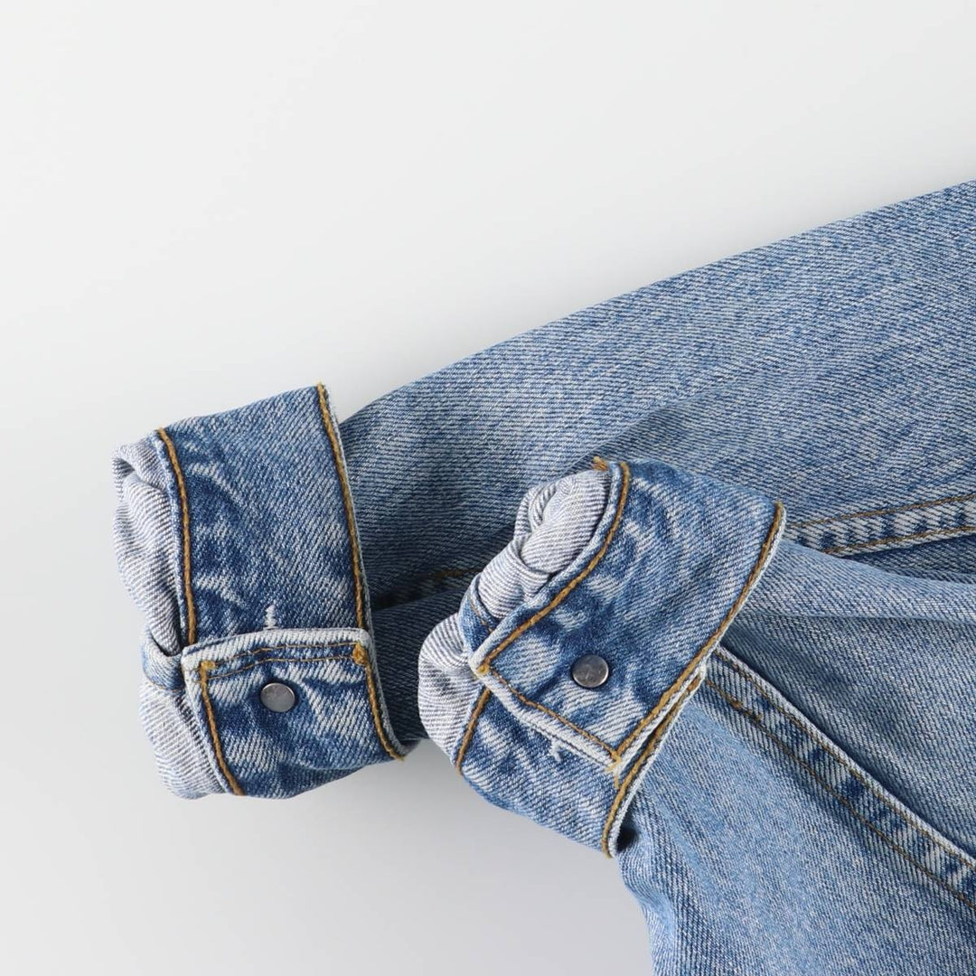 90'S Levi's 70503-0216 denim jacket, denim jacket, men's size M, vintage cotton blue type Vintage Second Hand