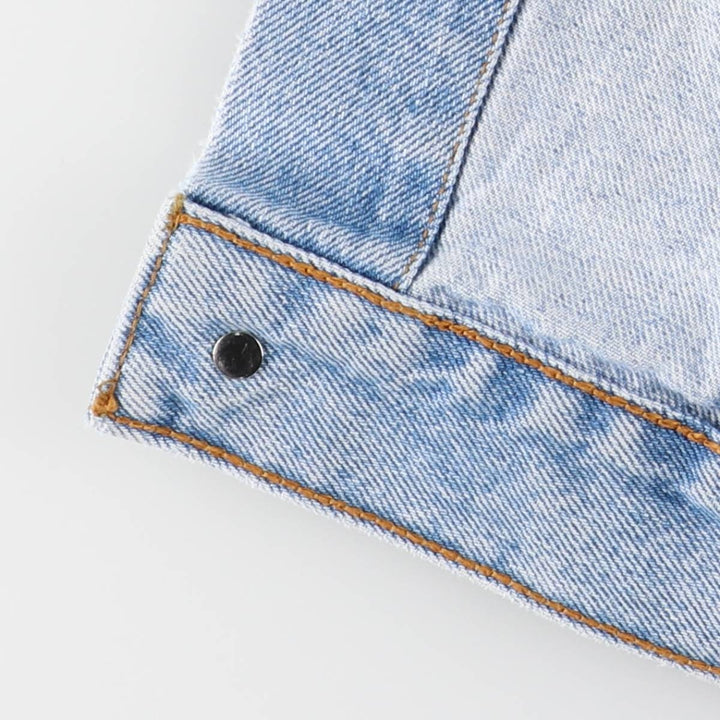 Levi's 75505-0212 Orange Tab Denim Jacket, Men's Size Medium unclear blue type Vintage Second Hand