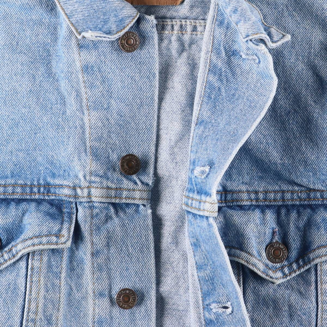 Levi's 75505-0212 Orange Tab Denim Jacket, Men's Size Medium unclear blue type Vintage Second Hand