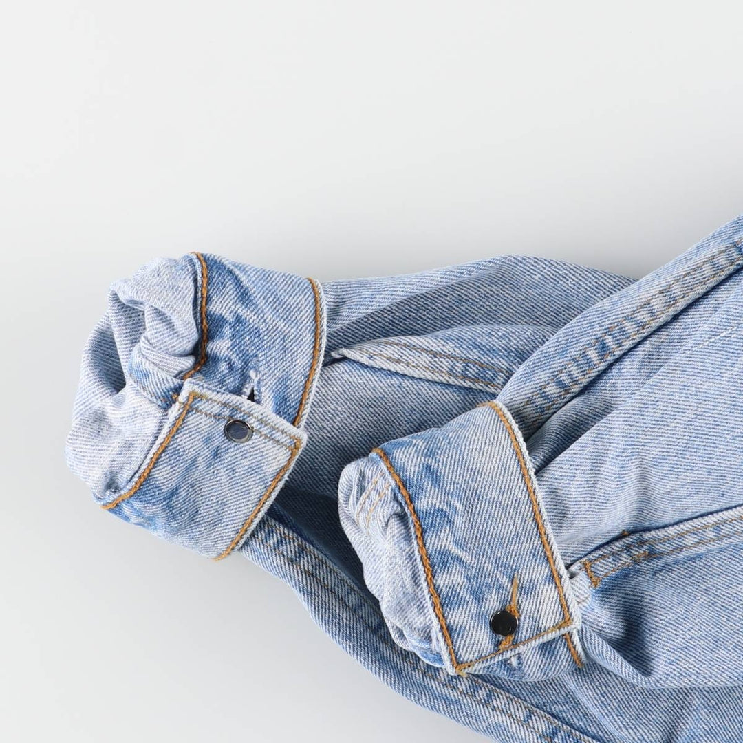 Levi's 75505-0212 Orange Tab Denim Jacket, Men's Size Medium unclear blue type Vintage Second Hand