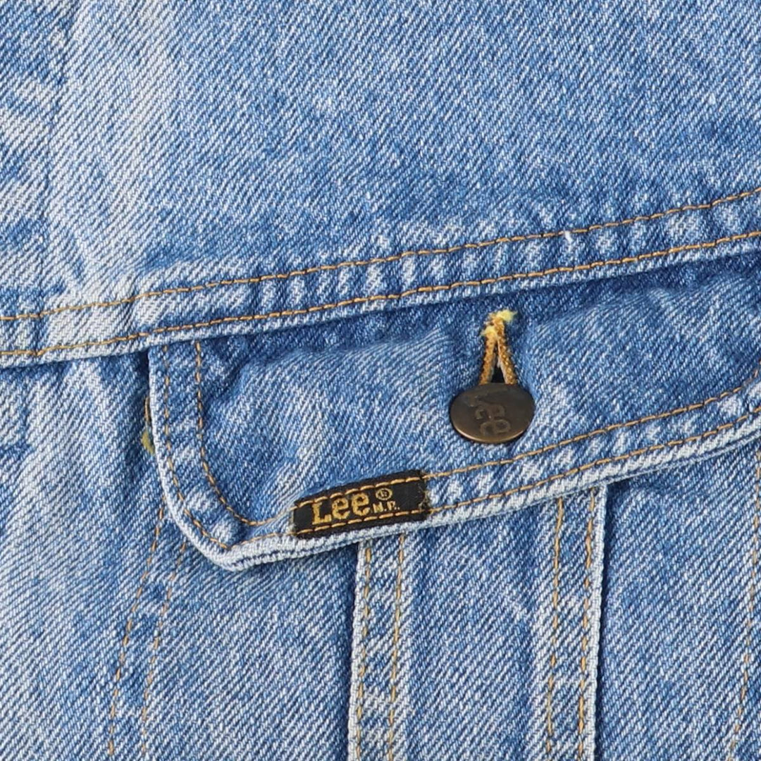 Vintage Lee denim jacket, made in Canada, size L, men's size L unclear blue type Vintage Second Hand