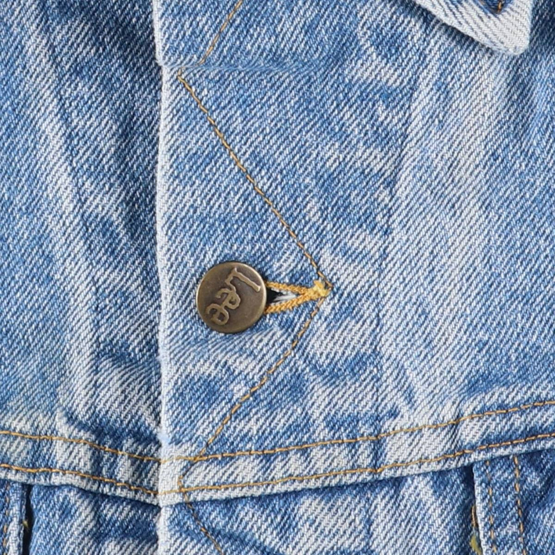Vintage Lee denim jacket, made in Canada, size L, men's size L unclear blue type Vintage Second Hand