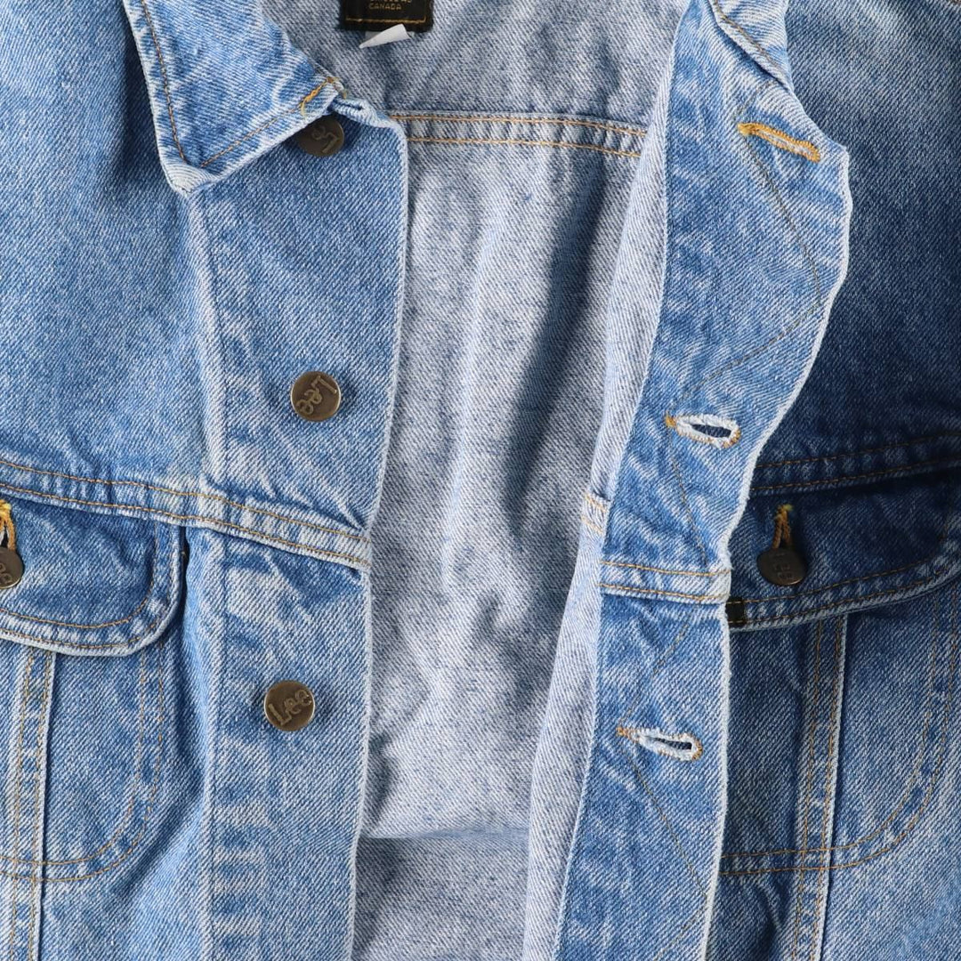 Vintage Lee denim jacket, made in Canada, size L, men's size L unclear blue type Vintage Second Hand