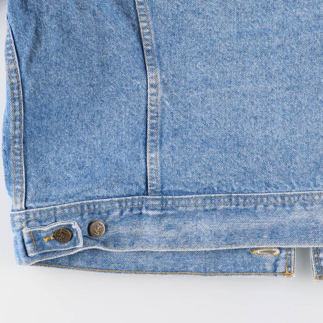 Vintage Lee denim jacket, made in Canada, size L, men's size L unclear blue type Vintage Second Hand