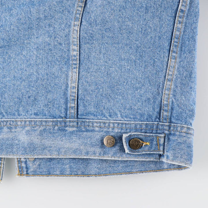 Vintage Lee denim jacket, made in Canada, size L, men's size L unclear blue type Vintage Second Hand