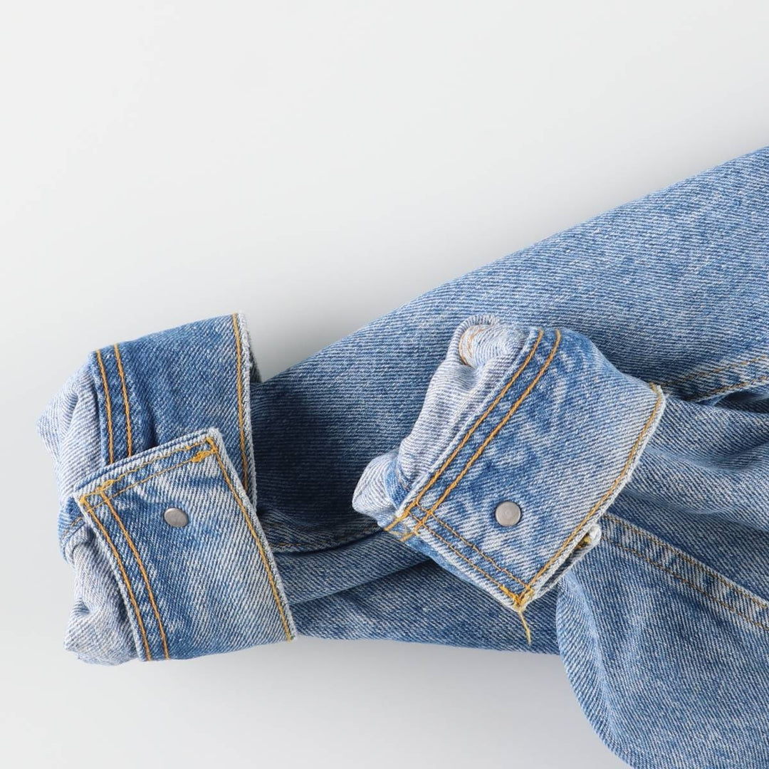 Vintage Lee denim jacket, made in Canada, size L, men's size L unclear blue type Vintage Second Hand