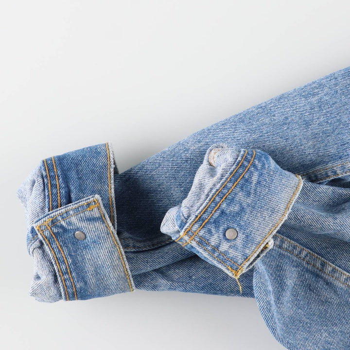 Vintage Lee denim jacket, made in Canada, size L, men's size L unclear blue type Vintage Second Hand