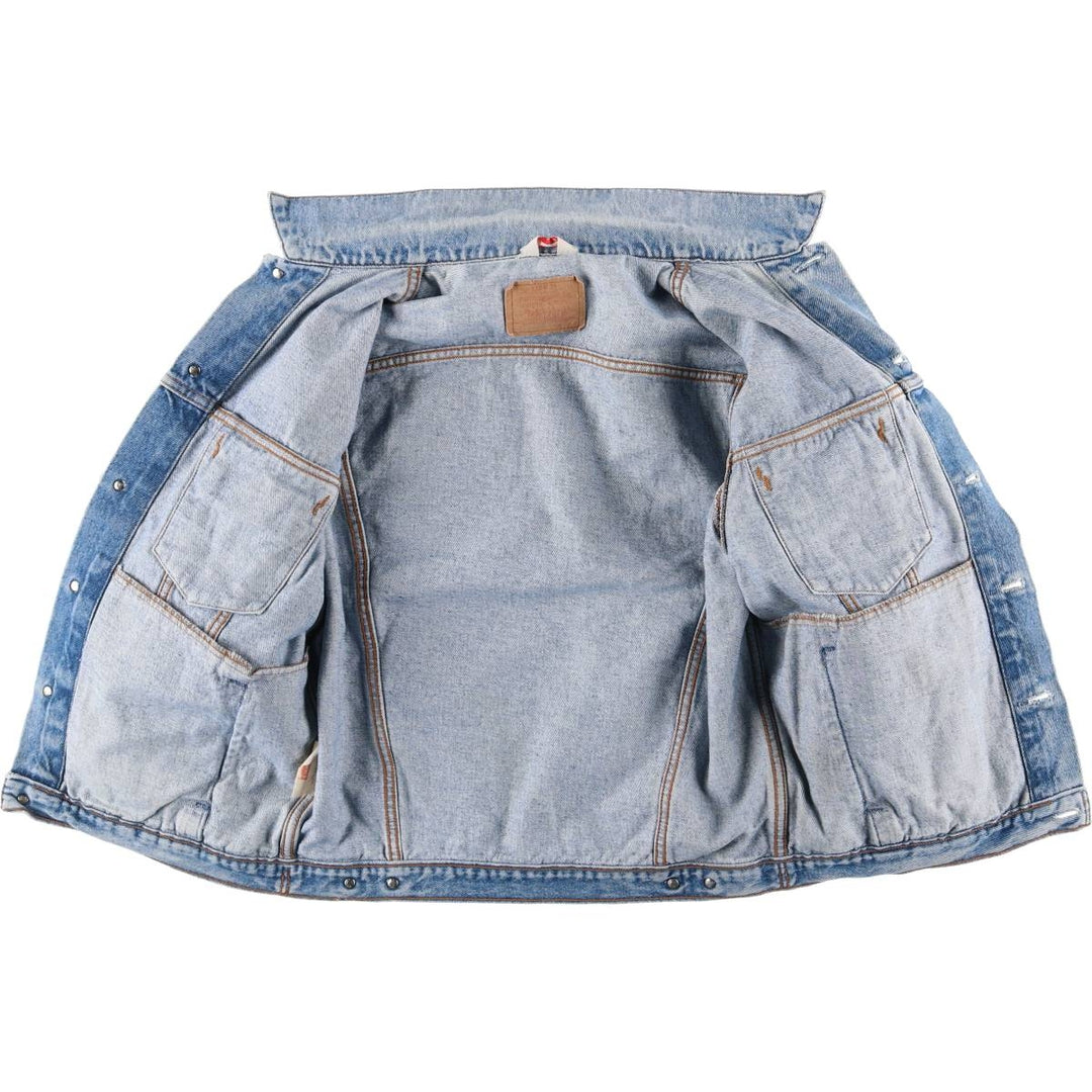Vintage 80s-90'S Levi's 70503-0214 denim jacket, men's size M cotton blue type Vintage Second Hand