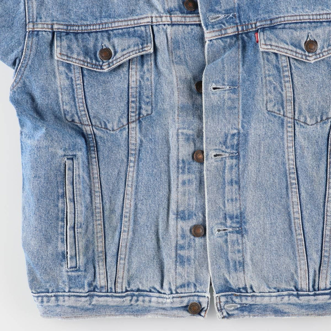 Vintage 80s-90'S Levi's 70503-0214 denim jacket, men's size M cotton blue type Vintage Second Hand