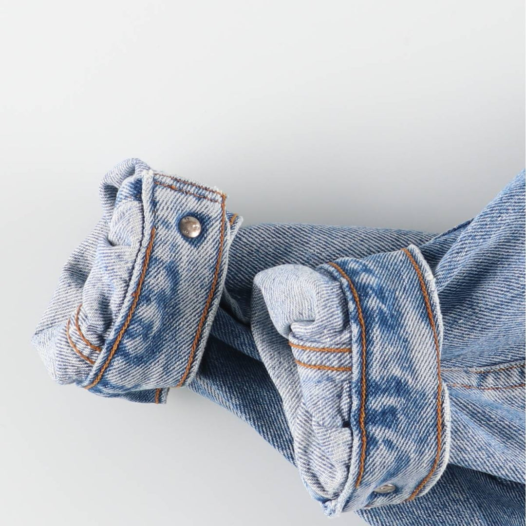 Vintage 80s-90'S Levi's 70503-0214 denim jacket, men's size M cotton blue type Vintage Second Hand