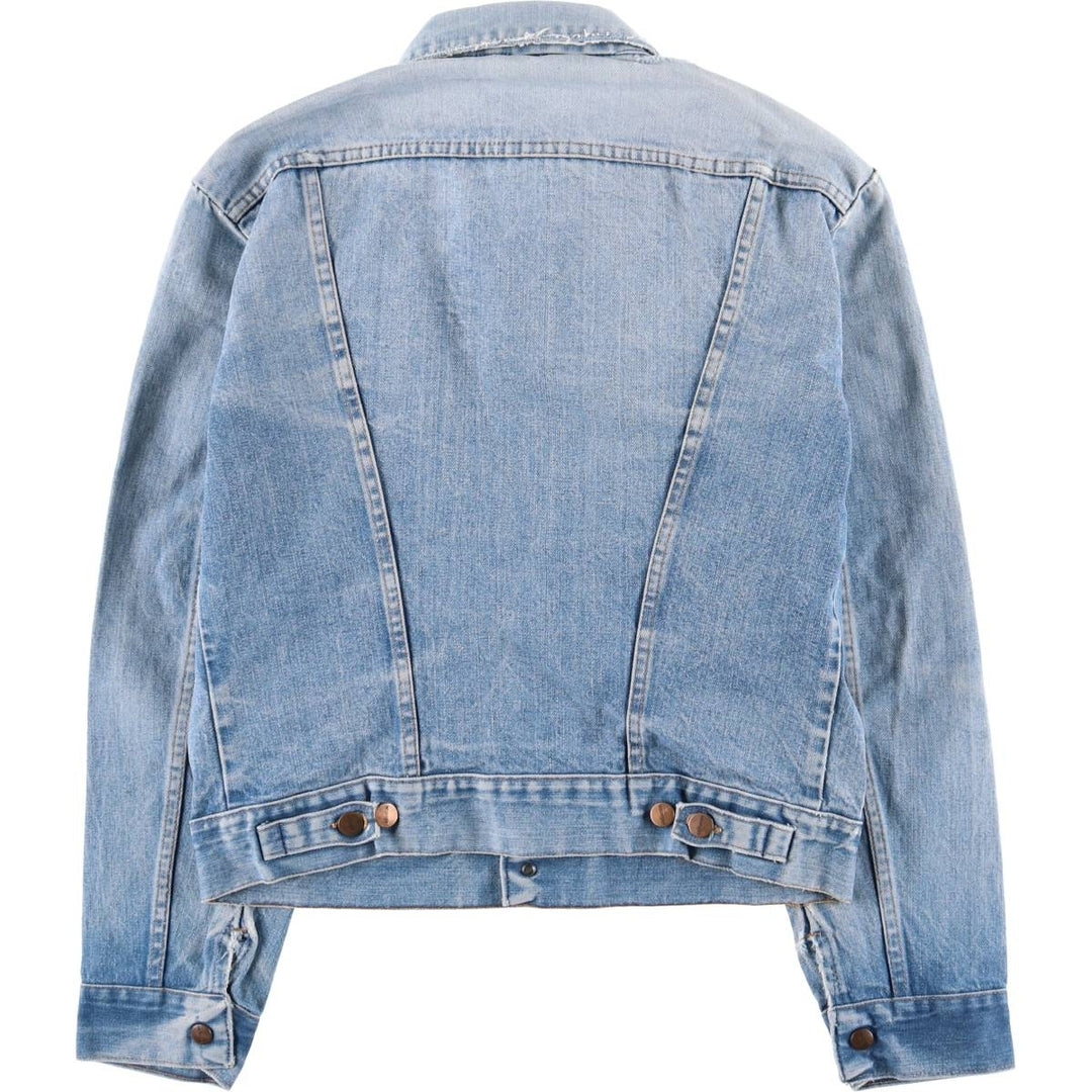 Wrangler denim jacket, men's size M cotton blue type Vintage Second Hand