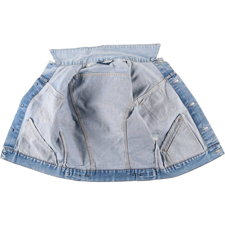 Wrangler denim jacket, men's size M cotton blue type Vintage Second Hand