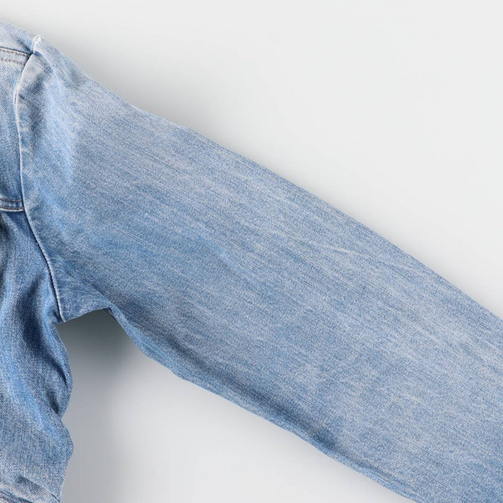 Wrangler denim jacket, men's size M cotton blue type Vintage Second Hand