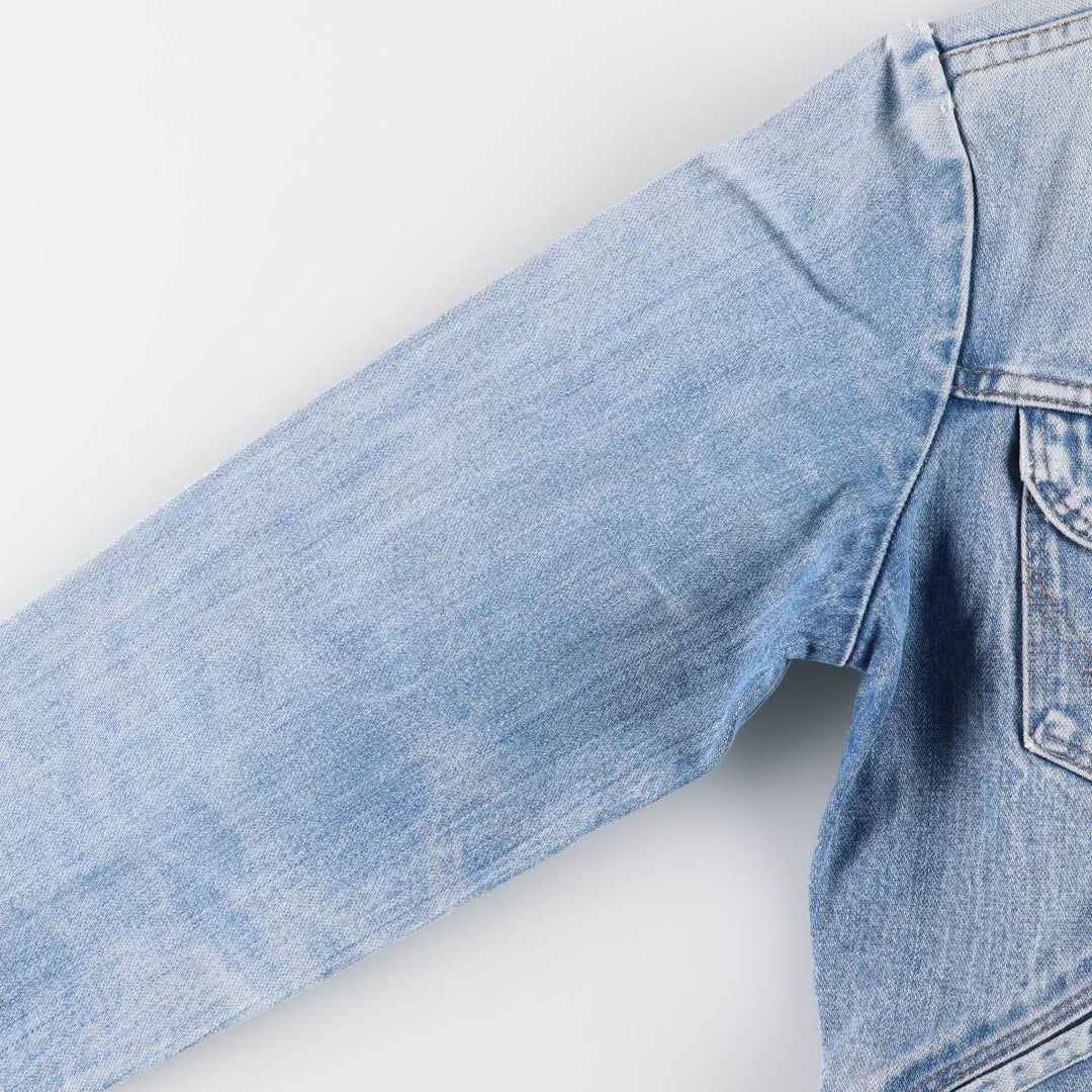 Wrangler denim jacket, men's size M cotton blue type Vintage Second Hand