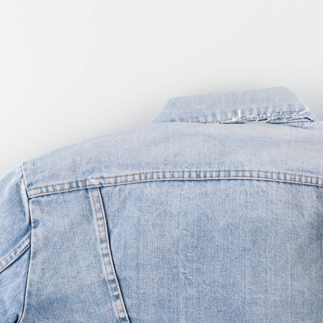 Wrangler denim jacket, men's size M cotton blue type Vintage Second Hand