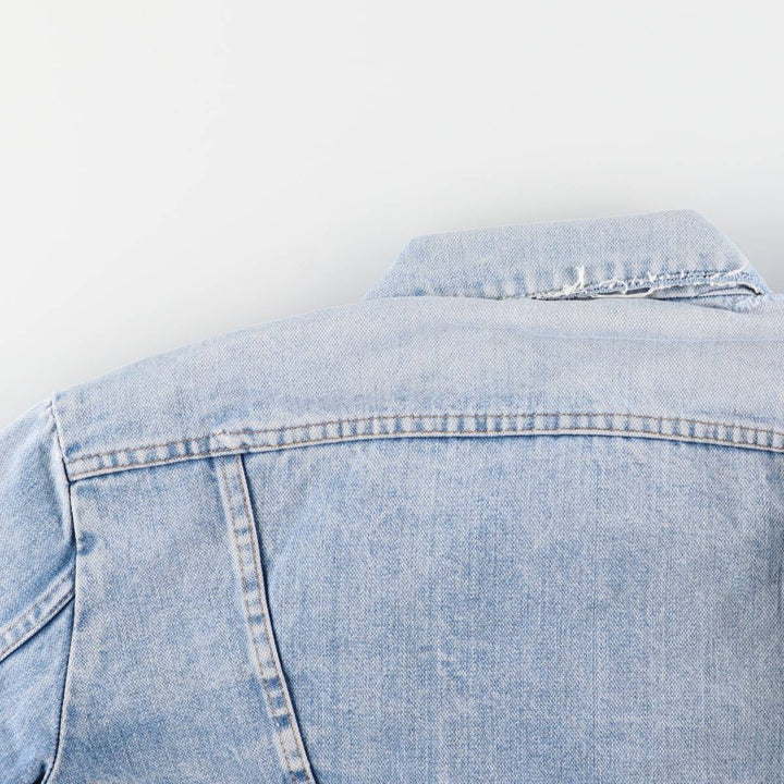 Wrangler denim jacket, men's size M cotton blue type Vintage Second Hand