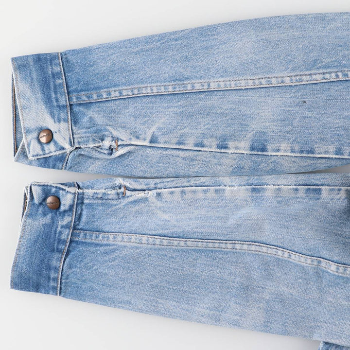 Wrangler denim jacket, men's size M cotton blue type Vintage Second Hand