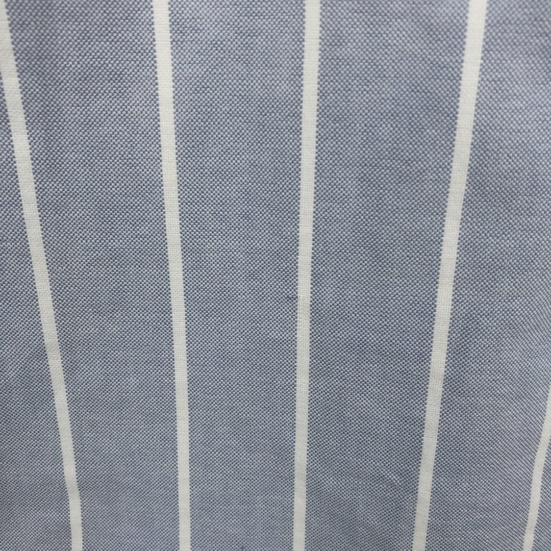 Ralph Lauren YARMOUTH Long Sleeve Button-Down Striped Shirt, Men's XL cotton white type Vintage Second Hand